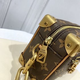 LV Модель M68906 M44480 MINI SOFT TRUNK Сумка Знаковый принт Mon
