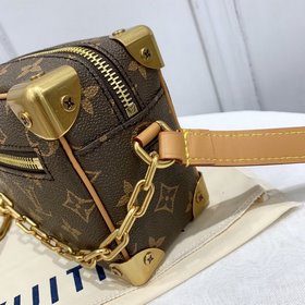 LV Модель M68906 M44480 MINI SOFT TRUNK Сумка Знаковый принт Mon