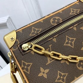 LV Модель M68906 M44480 MINI SOFT TRUNK Сумка Знаковый принт Mon