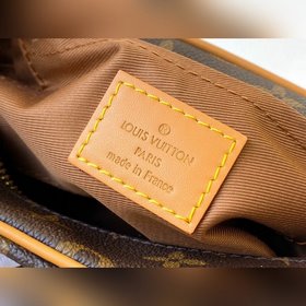 LV Модель M68906 M44480 MINI SOFT TRUNK Сумка Знаковый принт Mon