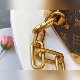 LV Модель M68906 M44480 MINI SOFT TRUNK Сумка Знаковый принт Mon