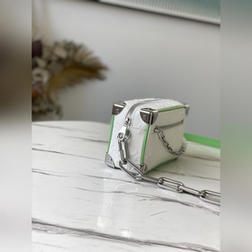 LV Артикул： M44480 Буквенный принт Коробчатая сумка Логотип с ко