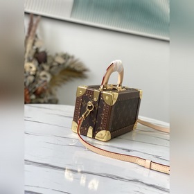 LV Артикул： M45673 Valisette Trésor Жесткий чемодан В весенне-ле