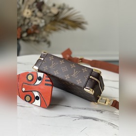 LV Модель： M45785 LVXNBA Handle Trunk Сумка Сочетание прямоуголь