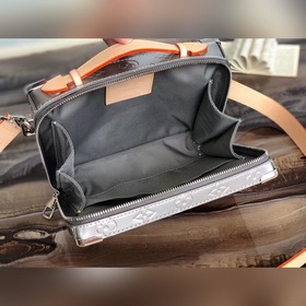 LV Модель： M45785 Серебристая сумка Сочетание прямоугольной форм