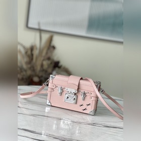 LV Модель： M59179 Розовый чемодан, сумка через плечо От формы кор