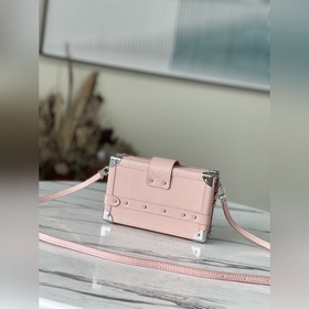 LV Модель： M59179 Розовый чемодан, сумка через плечо От формы кор