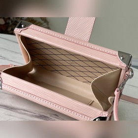 LV Модель： M59179 Розовый чемодан, сумка через плечо От формы кор