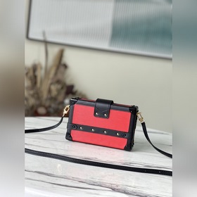 LV Артикул： M59179 Красная сумка-коробка От формы сумки до фирме