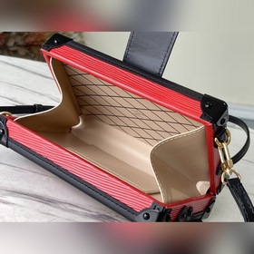 LV Артикул： M59179 Красная сумка-коробка От формы сумки до фирме