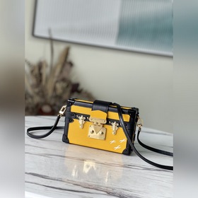 LV Модель： M59179 Сумка в желтой коробке От формы сумки до фирме