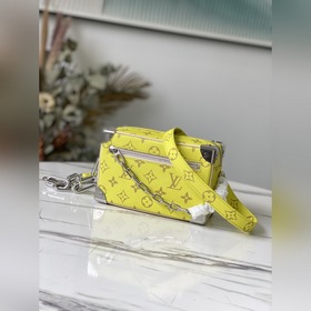 LV Артикул： M44480 Желтый цветок Коробка Дизайнер Вирджил Абло п
