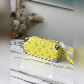 LV Артикул： M44480 Желтый цветок Коробка Дизайнер Вирджил Абло п
