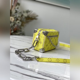 LV Артикул： M44480 Желтый цветок Коробка Дизайнер Вирджил Абло п