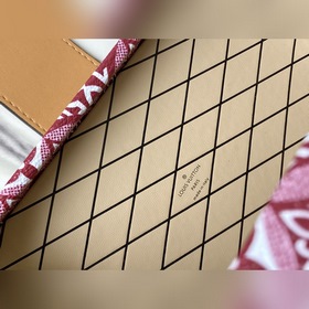 LV Модель： M58212 Красный  Petite Malle Сумка Новая ткань с узо