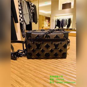 LV Модель M68906 M44480 Флокированный сумка MINI SOFT TRUNK Сим