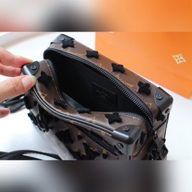 LV Модель M68906 M44480 Флокированный сумка MINI SOFT TRUNK Сим