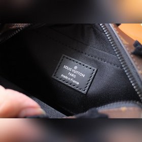 LV Модель M68906 M44480 Флокированный сумка MINI SOFT TRUNK Сим