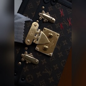 LV Модель с модного показа Артикул： M40273 Чистый стальной BOX к