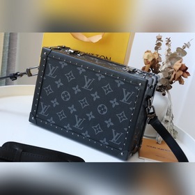 LV Артикул： M20101 Версия с тонким ремешком Сумка-коробка Эта су