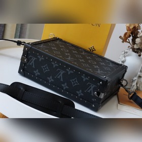 LV Артикул： M20101 Версия с тонким ремешком Сумка-коробка Эта су