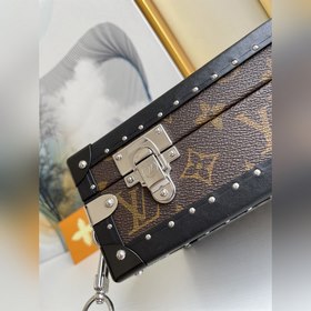LV Артикул： M20252 Старческий  CLUTCH BOX Коробка-сумка Размеры：