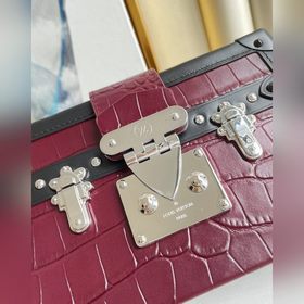 LV Артикул： N93803 40273 Алигатор, пурпурный PETITE MALLE BOX Ко