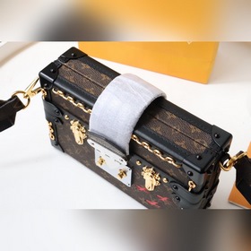 LV Артикул： M45554 Чистый стальной Сумка PETITE MALLE Николя Гес