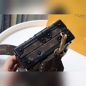 LV Артикул： M45554 Чистый стальной Сумка PETITE MALLE Николя Гес