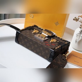 LV Артикул： M45554 Чистый стальной Сумка PETITE MALLE Николя Гес
