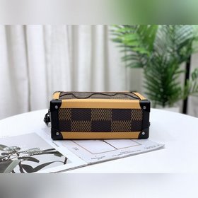 LV Артикул： M44478 Большая сумка в коричневой клетке Артикул： M44