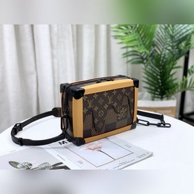 LV Артикул： M44478 Большая сумка в коричневой клетке Артикул： M44
