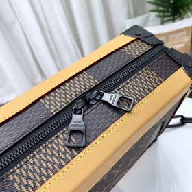 LV Артикул： M44478 Большая сумка в коричневой клетке Артикул： M44