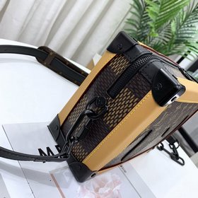 LV Артикул： M44478 Большая сумка в коричневой клетке Артикул： M44