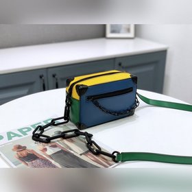 LV Сумка с цепочкой и ярким цветовым сочетанием Модель： M44480 Во