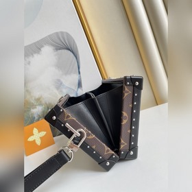 LV Модель： M20250  WALLET TRUNK Сумка-кошелек Размеры： 25 × 14 ×