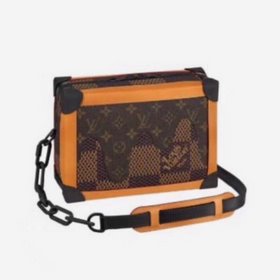 LV Модель M40381 Nigo совместная коллекция квадратная сумка SOFT 