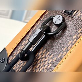LV Модель M40381 Nigo совместная коллекция квадратная сумка SOFT 