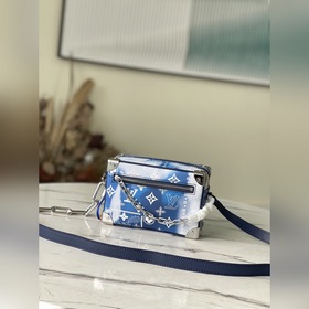 LV Артикул： M20557 Сумка-бокс через плечо Этот ультрасовременный