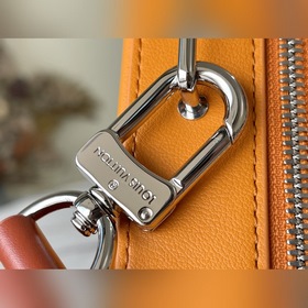 LV Модель： M45885 Желтый ретро-сумка через плечо Handle Trunk Н