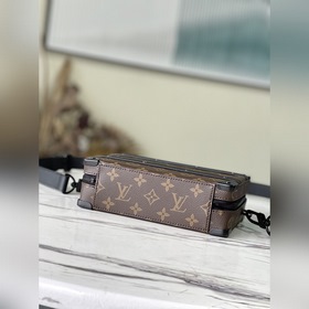 LV Модель： M45935 Сумка-коробка с узором «старинная печать» чере
