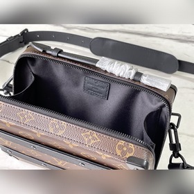 LV Модель： M45935 Сумка-коробка с узором «старинная печать» чере