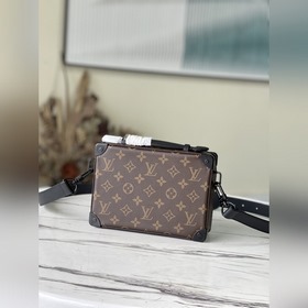 LV Модель： M45935 Сумка-коробка с узором «старинная печать» чере