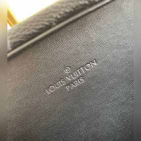 LV Артикул： M20251 Черный цветок CLUTCH BOX Коробка-сумка Номер