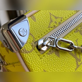 LV Модель： M44480 Сумка-коробка сит-печатью виде желтых цветов Ж