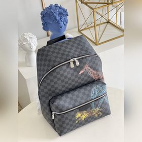 M45275 Черный рюкзак Discovery из коллекции Damier Graphite изгот