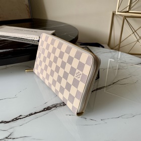 N60111 Белый Zippy Organizer — кошелек на молнии, изготовленный и