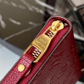M63691 Румяный красный! Классический кошелек в новом исполнении! 