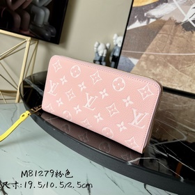 M81279 Розовый Женский новый кошелек на молнииз серии Spring in t