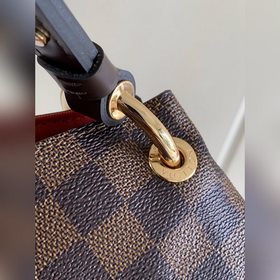 N44044 Маленькая сумка с монограммой из камуфляжной ткани с метал